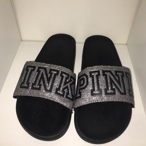 PINK slides / sandals